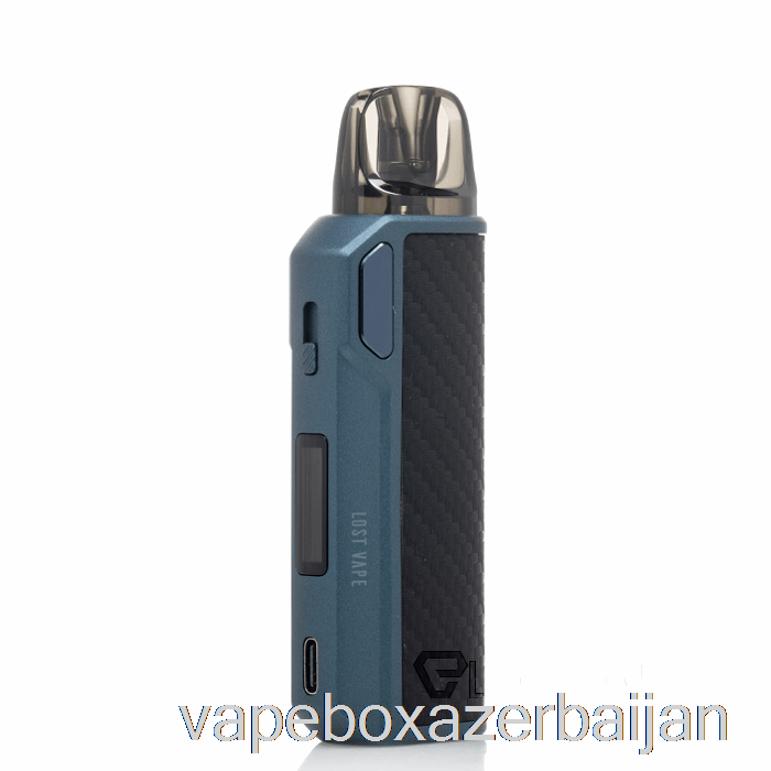 E-Juice Vape Lost Vape Thelema Elite 40 Pod Kit Blue Carbon